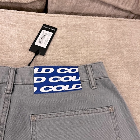 Cold Culture V1 CARPENTER PANTS FADED GREY Size L - Picture 12 of 13